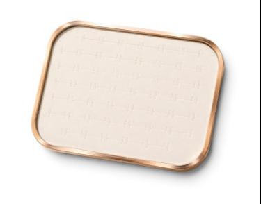 Premium Gold Border Ring Display Tray