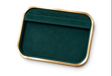 Luxury Velvet Jewellery multiple Display Tray – Gold Frame