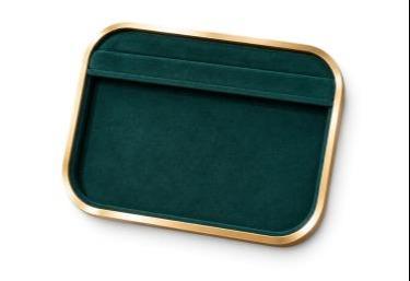 Luxury Velvet Jewellery multiple Display Tray – Gold Frame