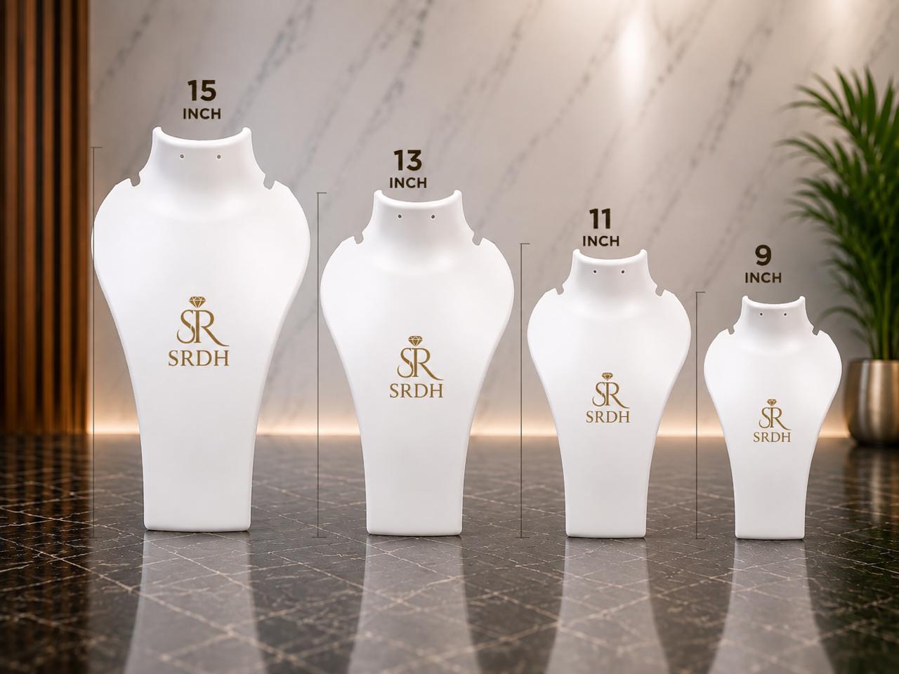 PLASTIC JEWELLERY DISPLAY DUMMY - NECKLACE (PACK OF  6 PIECES )