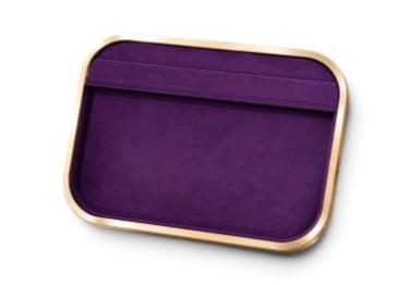 Luxury Velvet Jewellery multiple Display Tray – Gold Frame